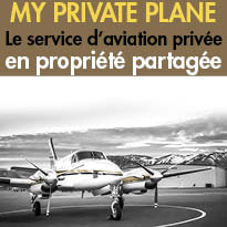 My Private Plane<br>1er service<br>d’aviation privée