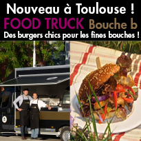 Nouveau <br>Food Truck<br> à Toulouse !<br>Bouche b
