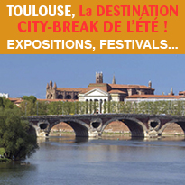 Toulouse<br>destination<br>city-break<br>de l’été !