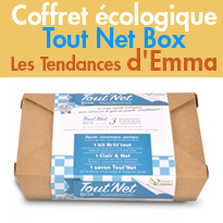 Coffret écologique<br>Tout Net Box<br>Les Tendances d'Emma