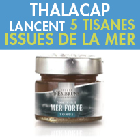 « Eclats d’Embruns »,<br>Thalacap Catalogne & Île de Ré<br>Lancent 5 Tisanes<br>Issues de la Mer