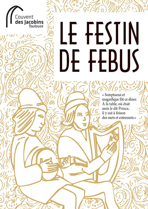 Crea Le Festin de Fébus - fond blanc avec citation - © Agence Légendes pour le Couvent des Jacobins