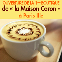 La Brûlerie Caron<br>ouvre sa 1ère boutique<br>à Paris