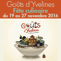 Goûts d’Yvelines (78)<br>fête culinaire<br>des gourmands<br>et des gastronomes