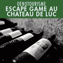 OENOTOURISME / lancement d'un escape game au Château de Luc