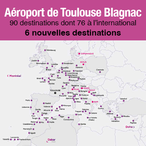 Lancement de nouvelles lignes aériennes à l’aéroport de Toulouse Blagnac