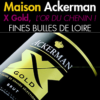 X Gold<br>FINES BULLES DE LOIRE<br> de la Maison Ackerman