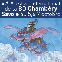 Festival International<br>de la BD<br>Chambéry Savoie<br>5,6,7 octobre