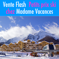 Madame Vacances<br>vente flash<br>jusqu’au 20 janvier 2019