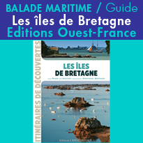 Carnet de bord<br>les îles de Bretagne<br>Editions Ouest France