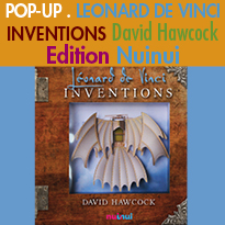 Pop-up<br>￼￼￼￼￼LEONARD DE VINCI<br>INVENTIONS<br>David Hawcock