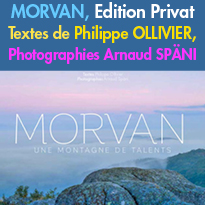 Morvan,<br>une montagne de talents<br>Edition Privat<br>de Philippe Ollivier<br>Arnaud Späni