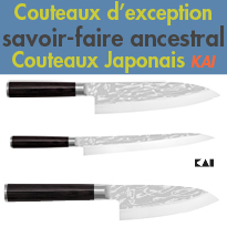 Kai<br>Savoir-faire ancestral<br>couteaux d’exception