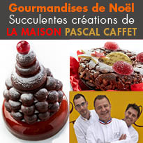 Maison Pascal Caffet<br>Dessert féérique<br>saveurs authentiques<br>et délicates