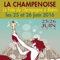La Champenoise<br>La Fête du<br>Champagne<br>à Reims