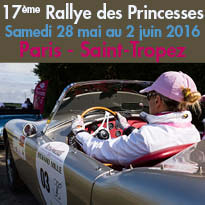 ￼17ème Rallye des Princesses<br>Richard Mille<br>Paris / Saint-Tropez