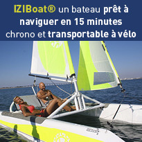 IZIBoat® bateau prêt à naviguer en 15 minutes