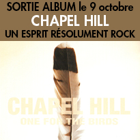 Sortie de l'album <br>de Chapel Hill <br>le 9 octobre 2013
