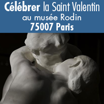 Célébrez la St Valentin au musée Rodin à Paris