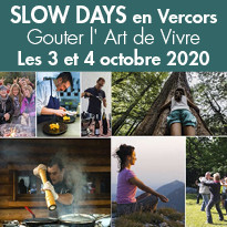3ème édition des SLOW DAYS en Vercors les 3 et 4 octobre 2020