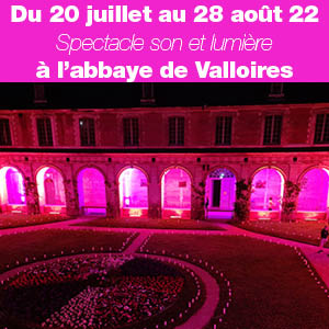 2nde édition du spectacle son et lumière à l’abbaye de Valloires