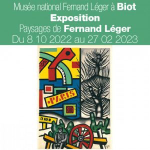 Exposition Paysages de Fernand Léger à Biot