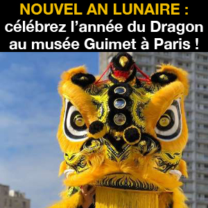 Nouvel an lunaire : célébrez l’année du Dragon au musée Guimet !