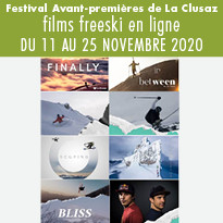 Festival Avant-premières de La Clusaz - films freeski en ligne