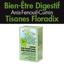 Tisane<br>Anis - Fenouil - Cumin bio<br>Tisanes Floradix