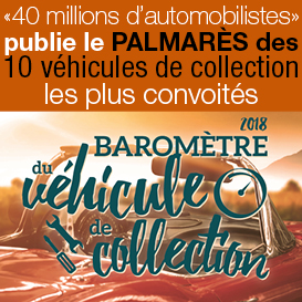 Le palmarès des 10 véhicules de collection les plus convoités