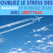 Pour voyager léger !<br>avec LibertyBag