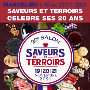 MANDELIEU : SAVEURS ET TERROIRS<br>CELEBRE SES 20 ANS