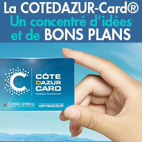 BON PLAN 2014<br>La COTEDAZUR-Card®<br>carte–passeport électronique pré-payé