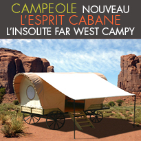 En Vendée<br>à Saint Jean de Monts<br>L’insolite Far West Campy