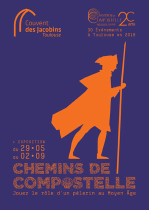MAIRIE TLSE expo st jacques compostelle carte postale HR