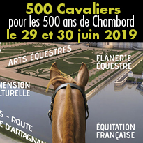 500 Cavaliers<br>pour les 500 ans<br>de Chambord