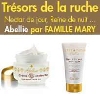 Abellie<br>cosmétiques bio au miel<br>pour une peau sublimée
