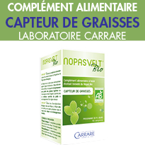 Limiter les fringales<br>NOPASVELT® BIO<br>Capteur de graisse