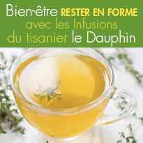 bienfaits pour l’hiver<br>infusions<br>Du tisanier Le Dauphin