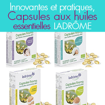 huiles essentielles<br>capsules<br>à avaler