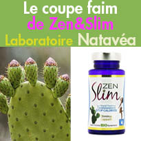 Stop Calories<br>Le coupe faim<br>de Zen&Slim<br> de NataVéa