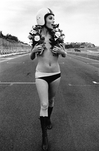 Elsa Martinelli Rome Ciruit de Vallelunga 1965