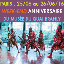 Les 25 et 26 juin 2016<br>De la musique<br>Musée du quai Branly