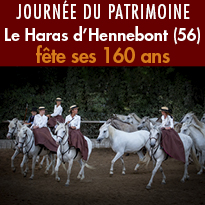 Dimanche 17 septembre<br>Le haras fête<br>son 160ème anniversaire