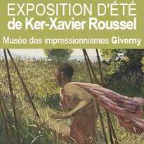 Exposition<br>au musée<br>des impressionnismes<br>de Giverny