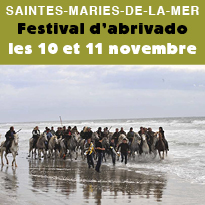 Festival<br>d’abrivado<br>les 10 et 11 novembre