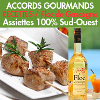 Belles Recettes<br>100% Sud-Ouest<br>avec du Floc de Gascogne<br>accords gourmands