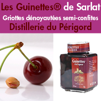 Guinettes®<br>griottes dénoyautées<br>semi-confites