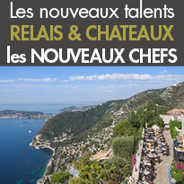 5 nouveaux chefs<br>arrivés récemment<br>au Relais & Châteaux