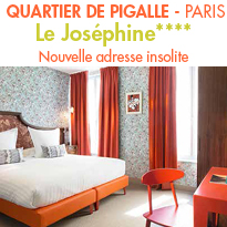 Le Joséphine‭**** Hôtel<br> adresse insolite